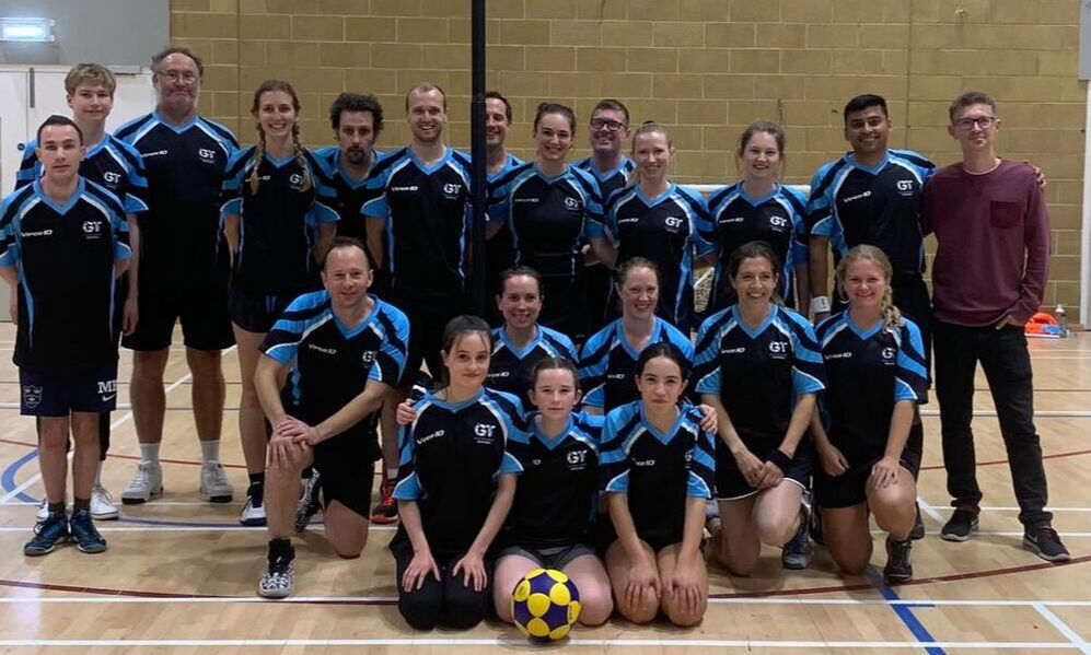 Guildford Thunder Korfball Club first and second teams together